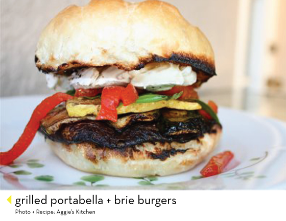 grilled-portabella-brie-burgers-Aggie's-Kitchen-Design-Crush
