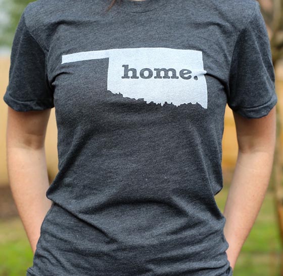 Oklahoma Home T-Design Crush