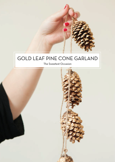 gold-leaf-pine-cone-garland-The-Sweetest-Occasion-Design-Crush