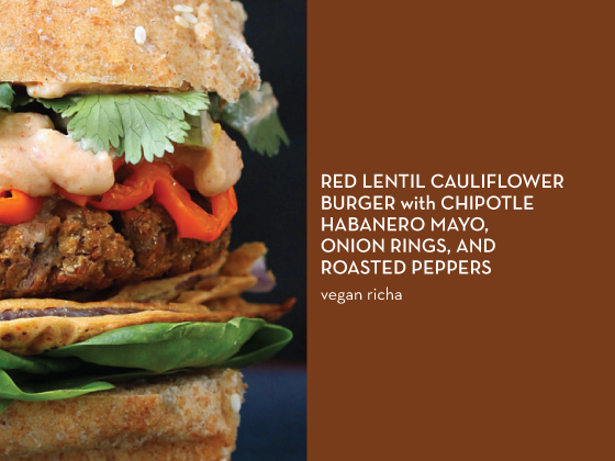 RED-LENTIL-CAULIFLOWER-BURGER-with-CHIPOTLE-HABANERO-MAYO,-ONION-RINGS,-AND--ROASTED-PEPPERS-vegan-richa-Design-Crush