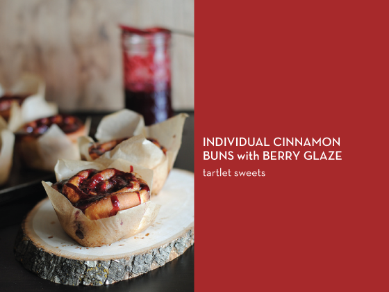 INDIVIDUAL-CINNAMON-BUNS-with-BERRY-GLAZE-tartlet-sweets-Design-Crush